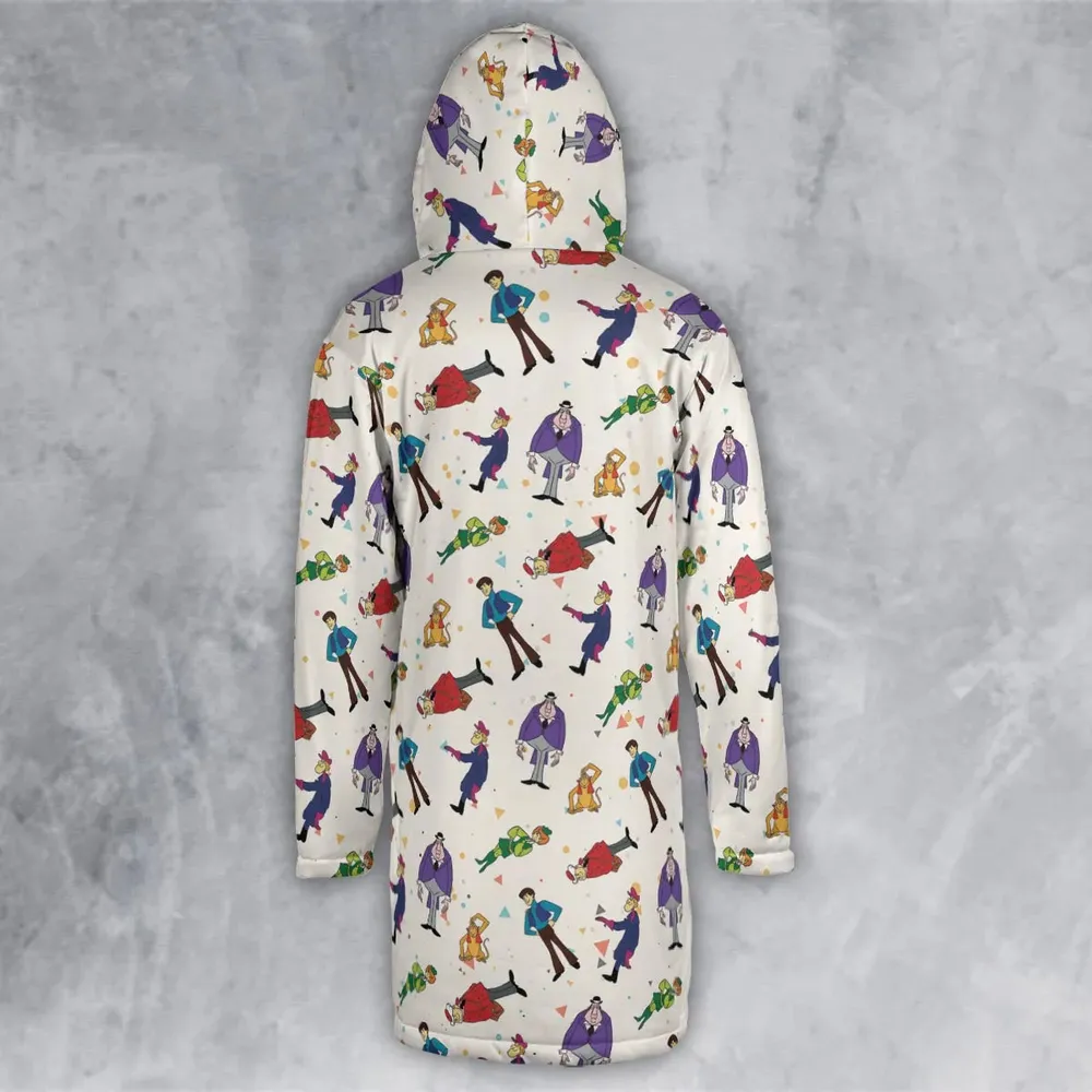 Around the World in 79 Days Hooded Cloak Coat - 3