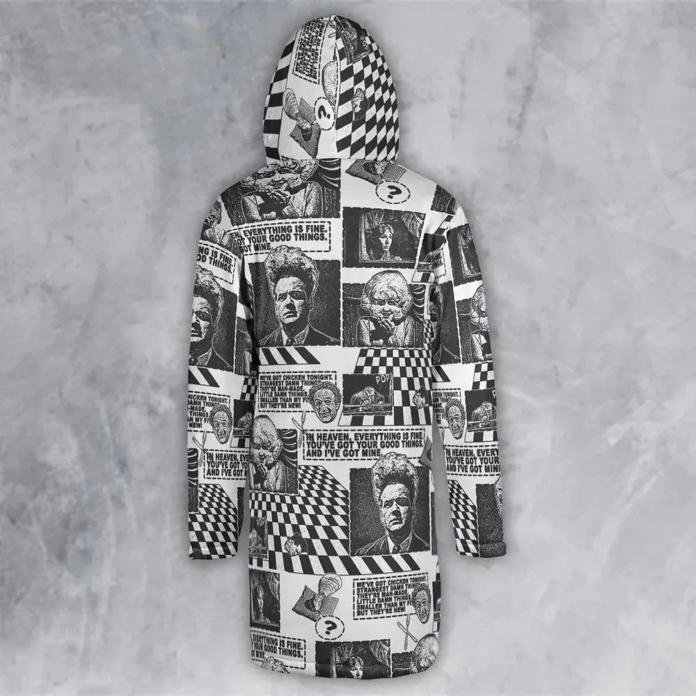 Surreal Disturbing Atmospheric A nightmare Eraserhead Hooded Cloak Coat - 3