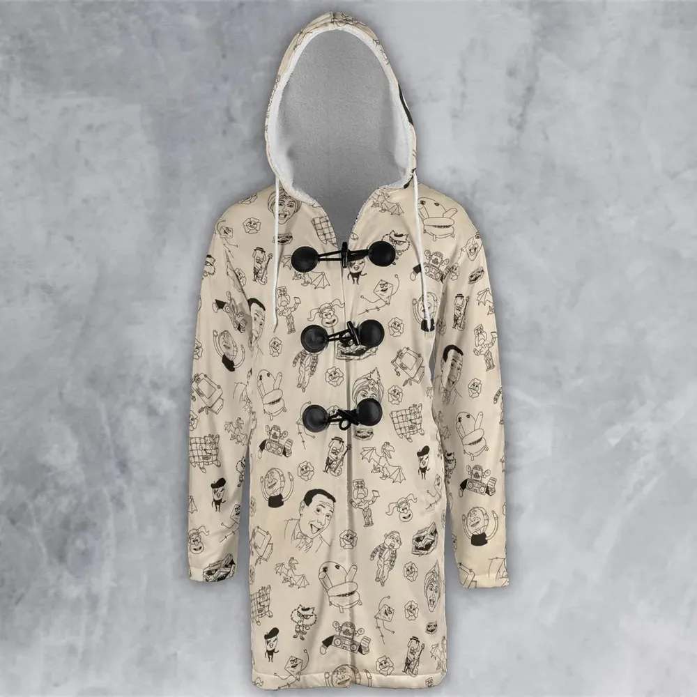 Pee-Wee's Playhouse Characters Hooded Cloak Coat - 2
