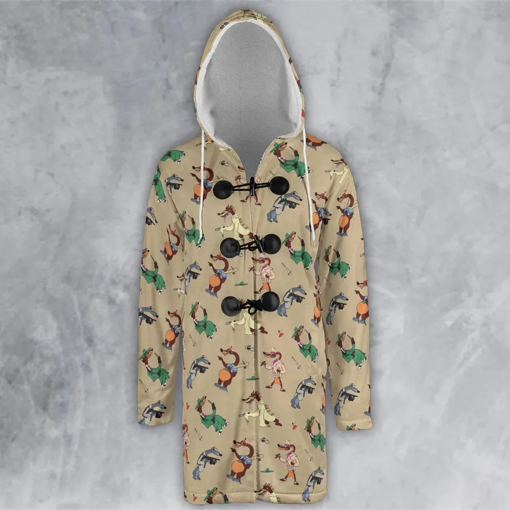 Toon Patrol Who Framed Roger Rabit Hooded Cloak Coat - 2