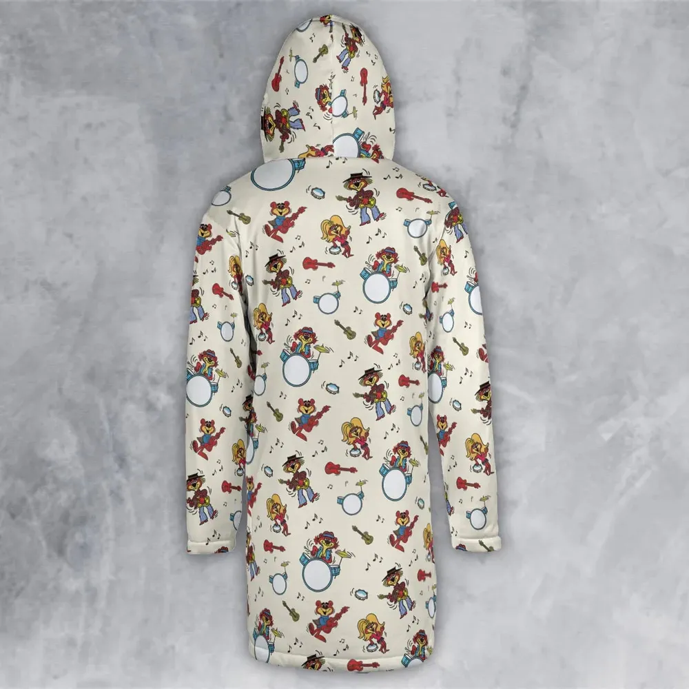 Cartoon band The Sugar Bears Hooded Cloak Coat - 3
