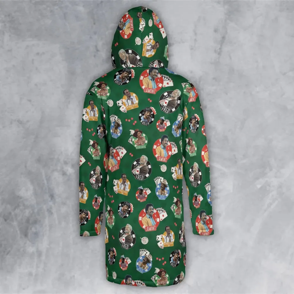 The Card Sharps Sanford and Son Hooded Cloak Coat - 3