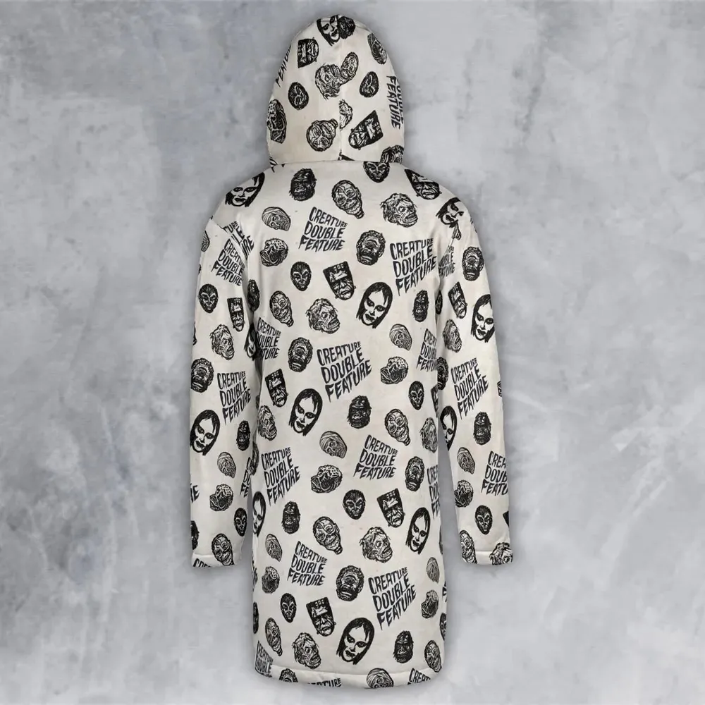 Creature Double Feature Horror Characters Hooded Cloak Coat - 3