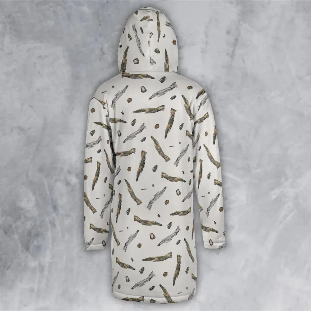 Tiger Lead Hooded Cloak Coat - 3