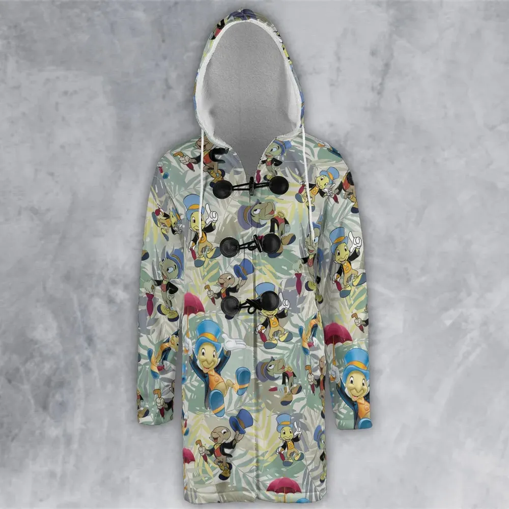 Jimmy Cricket Pinocchio Hooded Cloak Coat - 2