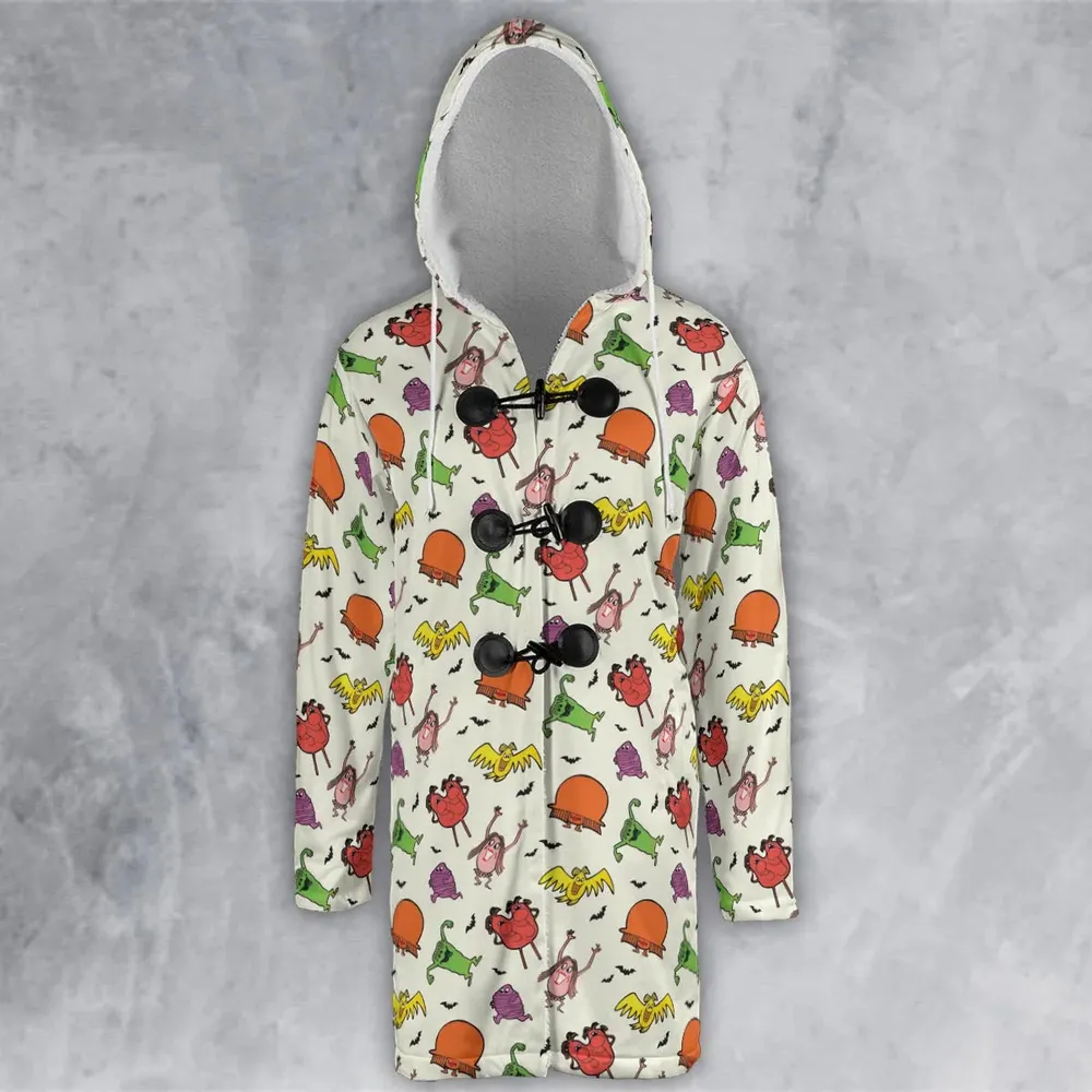 Little Monster Hooded Cloak Coat - 2