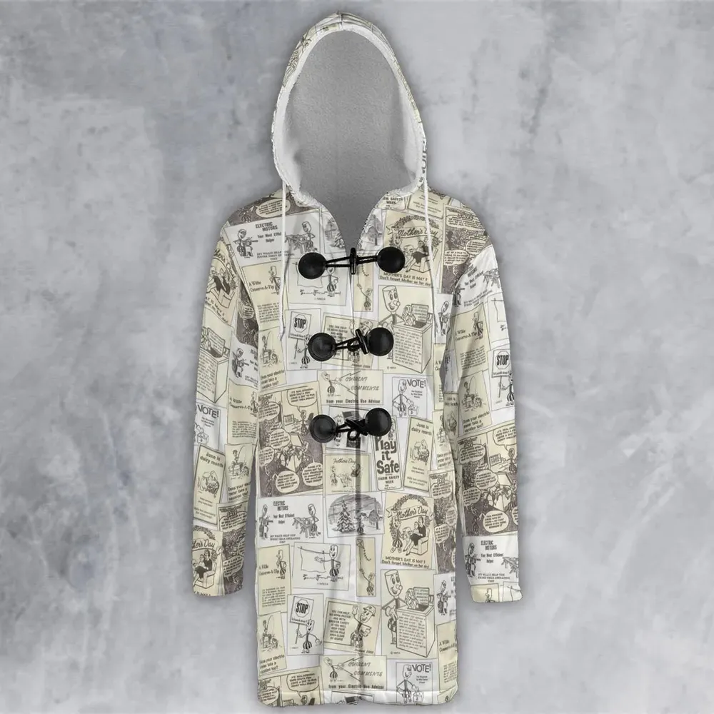 Willie Wiredhand Hooded Cloak Coat - 2