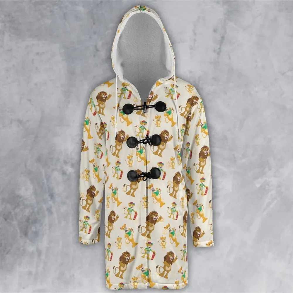 Between The Lions Characters Hooded Cloak Coat - 2