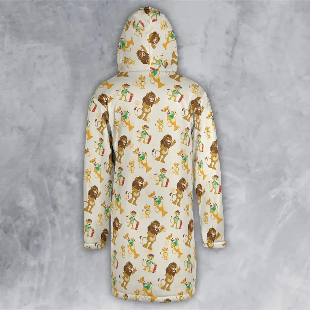 Between The Lions Characters Hooded Cloak Coat - 3