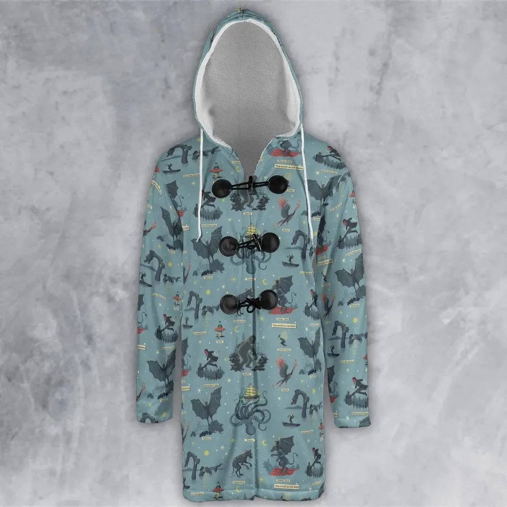 Paranormal Creatures Hooded Cloak Coat - 2