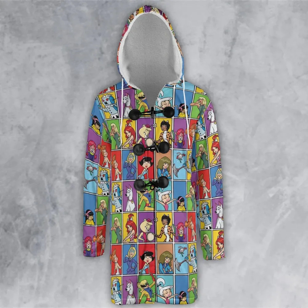 The women of Hanna Barbera Hooded Cloak Coat - 2