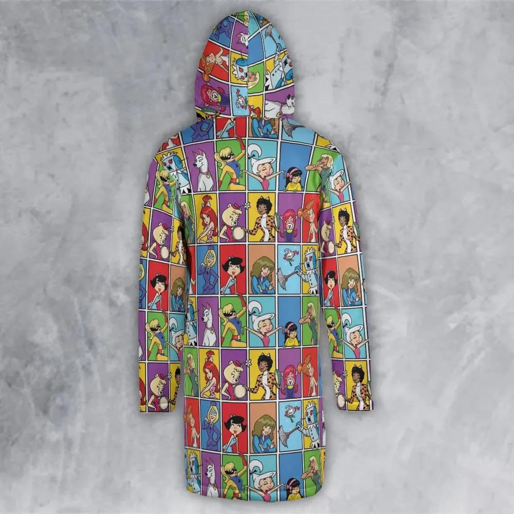 The women of Hanna Barbera Hooded Cloak Coat - 3