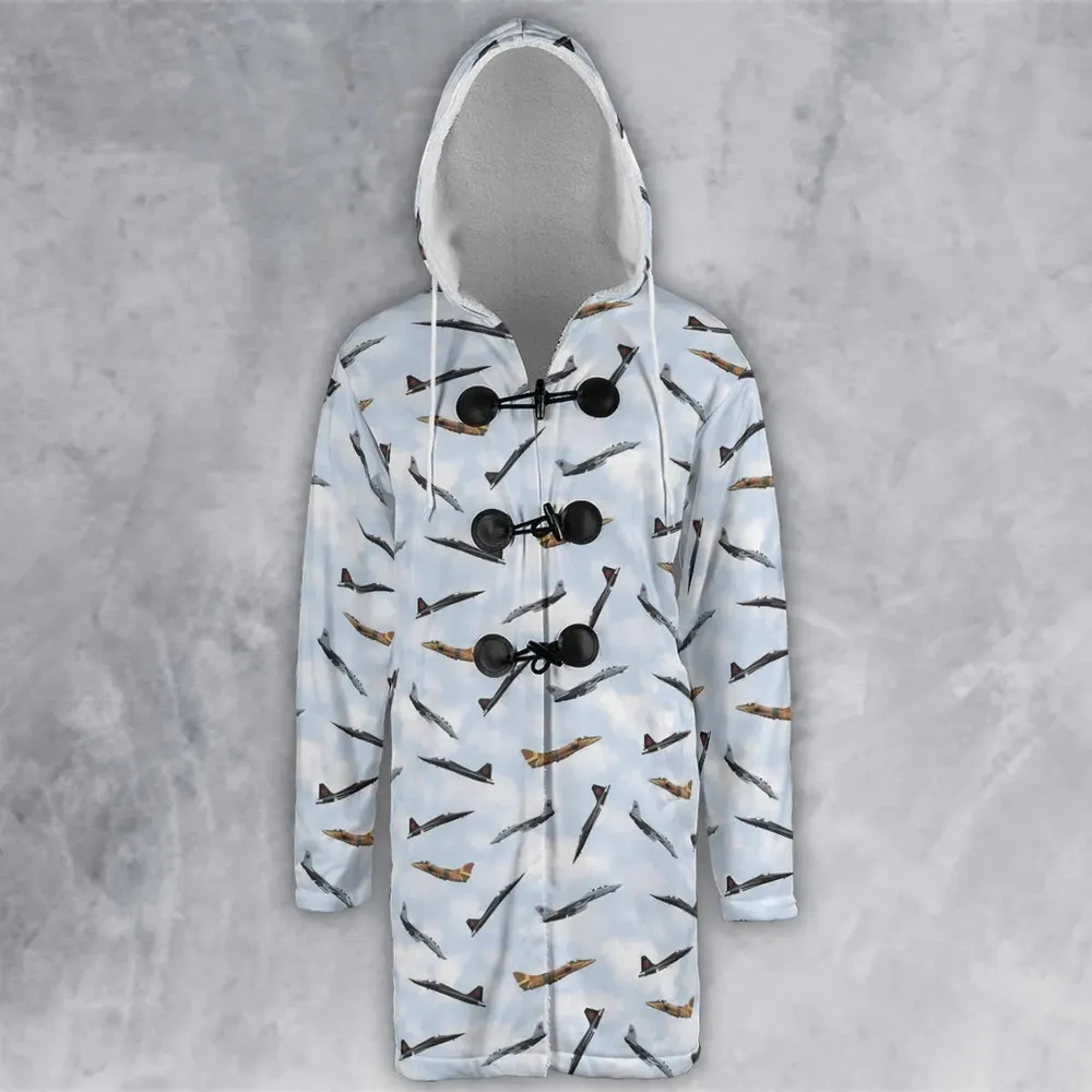 Top Gun Aircraft Hooded Cloak Coat - 2