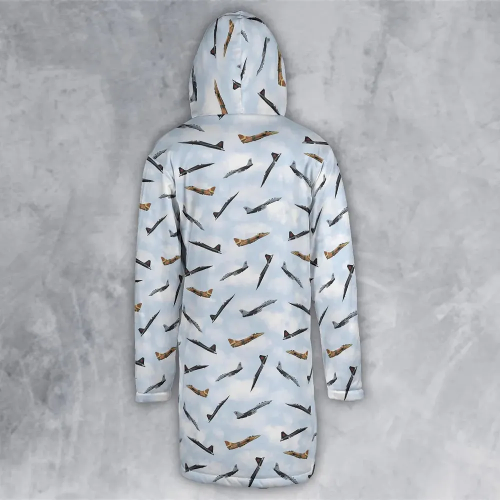 Top Gun Aircraft Hooded Cloak Coat - 3