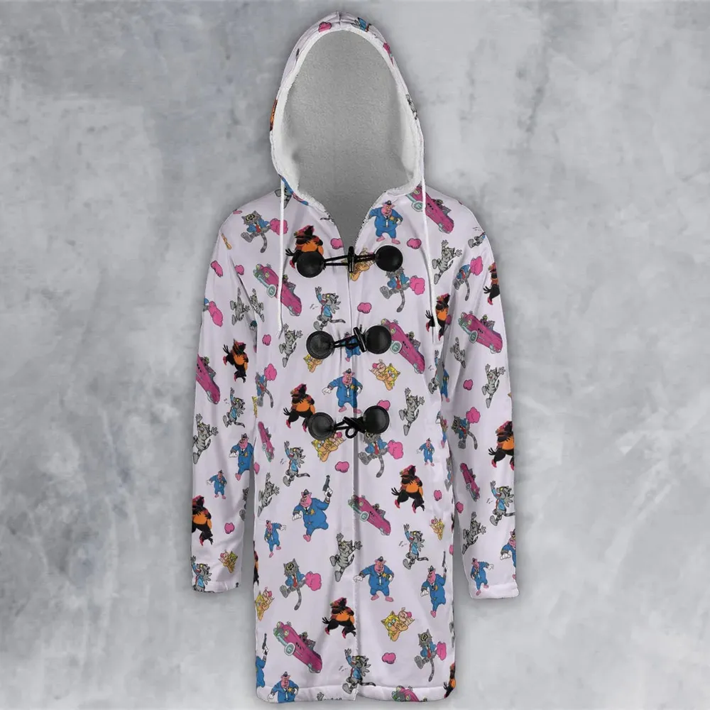 Fritz The Cat Characters Hooded Cloak Coat - 2