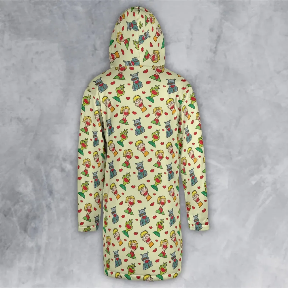 Wack-O-Wax Wax Lips Hooded Cloak Coat - 3
