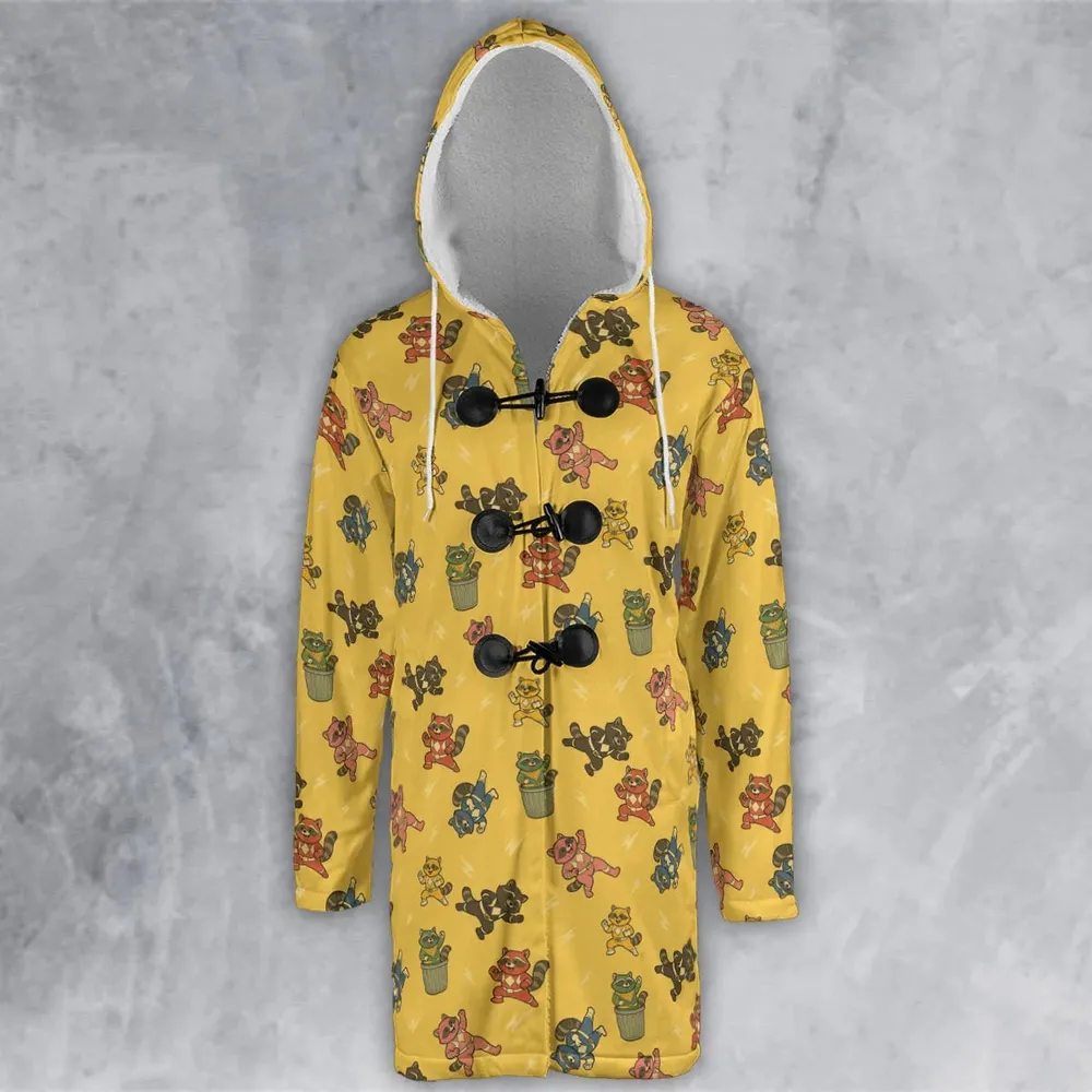 Morphin Time Trash Panda Hooded Cloak Coat - 2