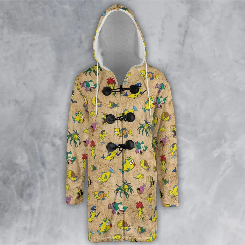 Shrimpsons The Simpsons Hooded Cloak Coat - 2