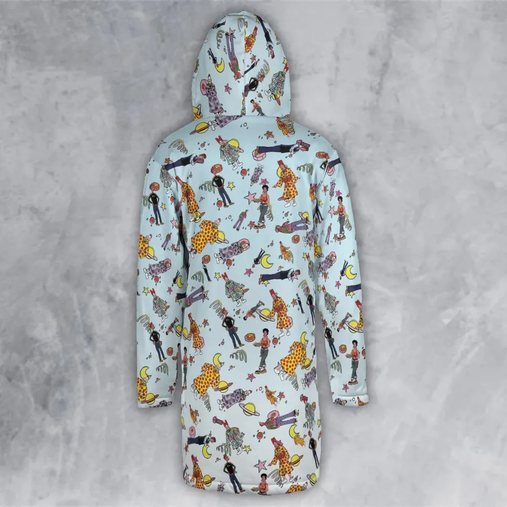 Zippy The Pinhead Characters Hooded Cloak Coat - 3
