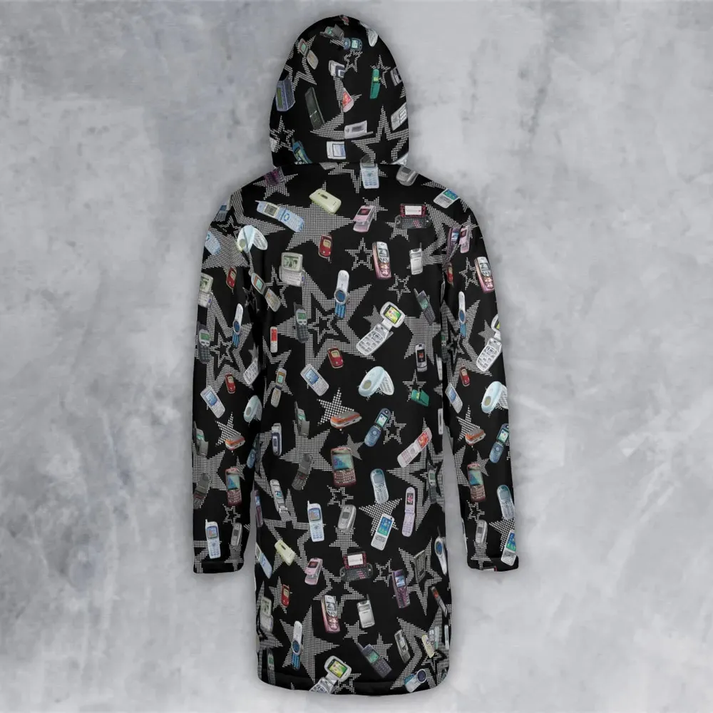 Retro Futurism Hooded Cloak Coat - 3