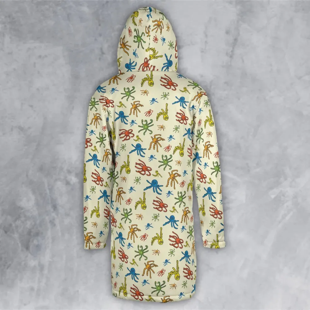 Walks Creeps Tumbles Wacky Wallwalkers Hooded Cloak Coat - 3