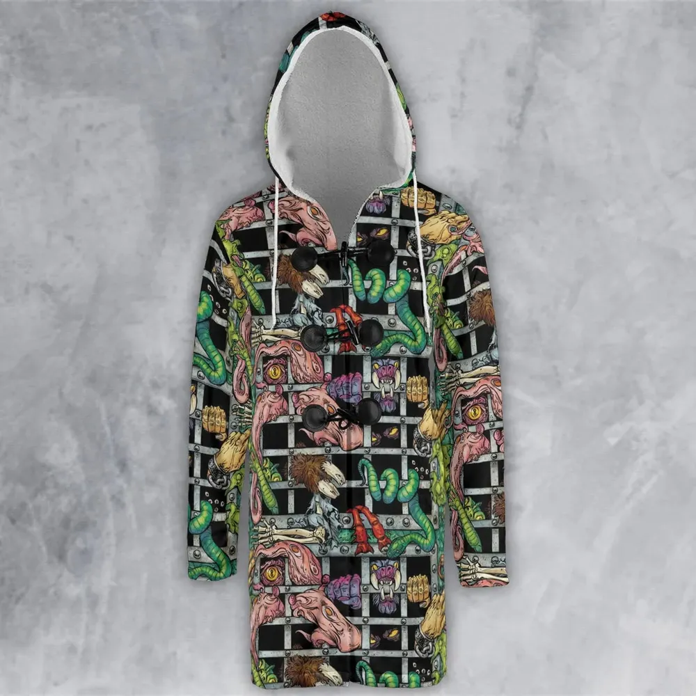 Castle Grayskull Dungeon He-man And The Masters Of The Universe Hooded Cloak Coat - 2