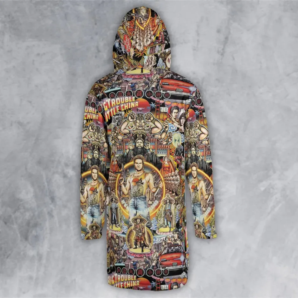 Big Trouble in Little China Hooded Cloak Coat - 3