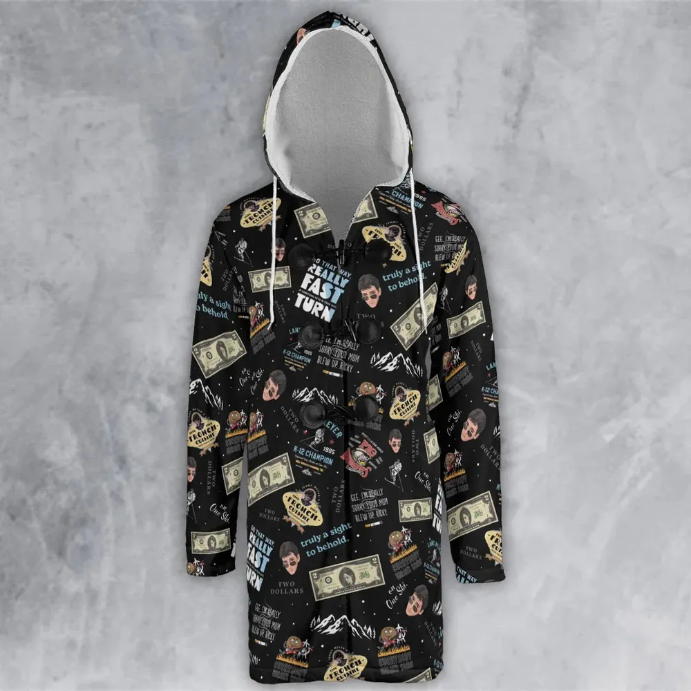 Better Off Dead Hooded Cloak Coat - 2