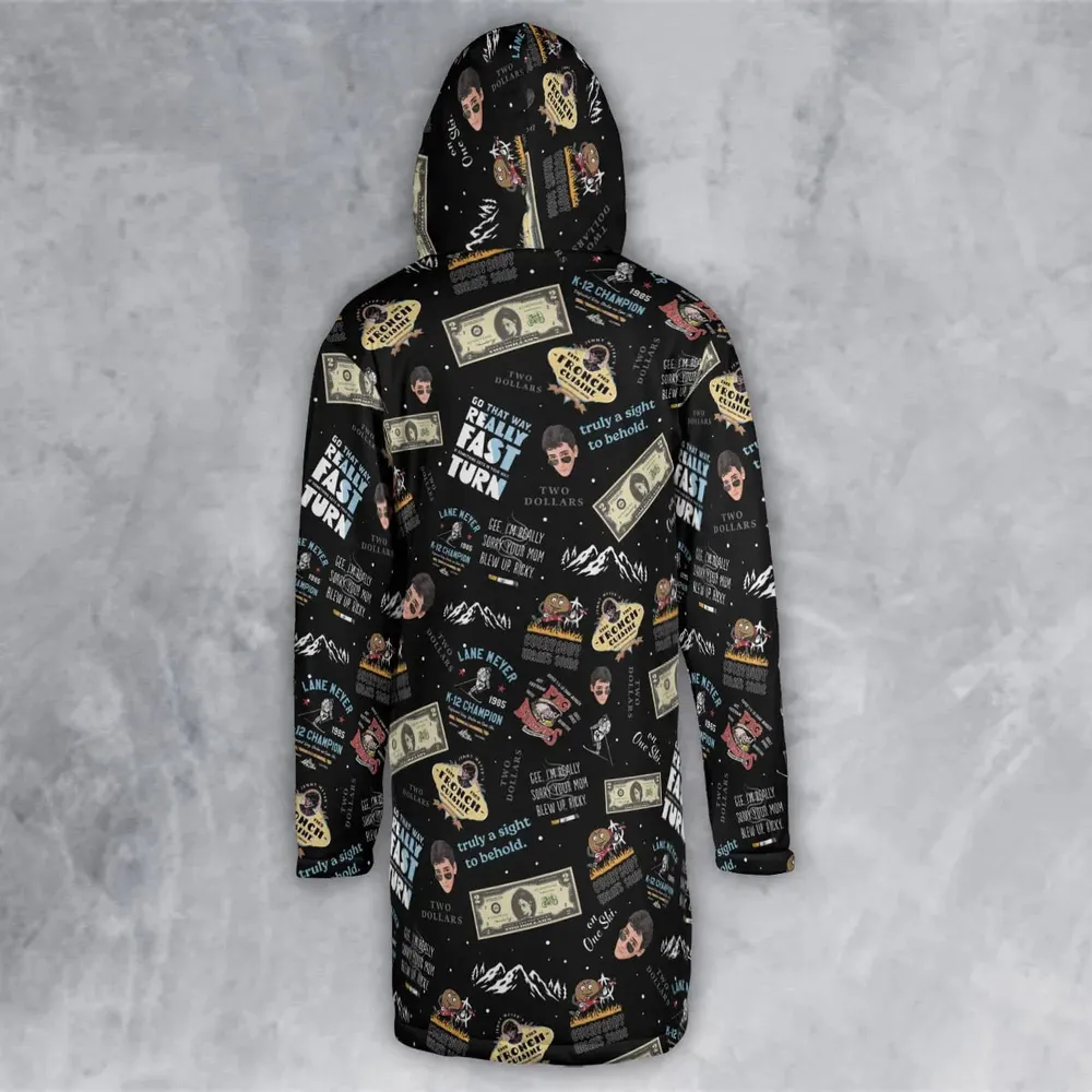 Better Off Dead Hooded Cloak Coat - 3