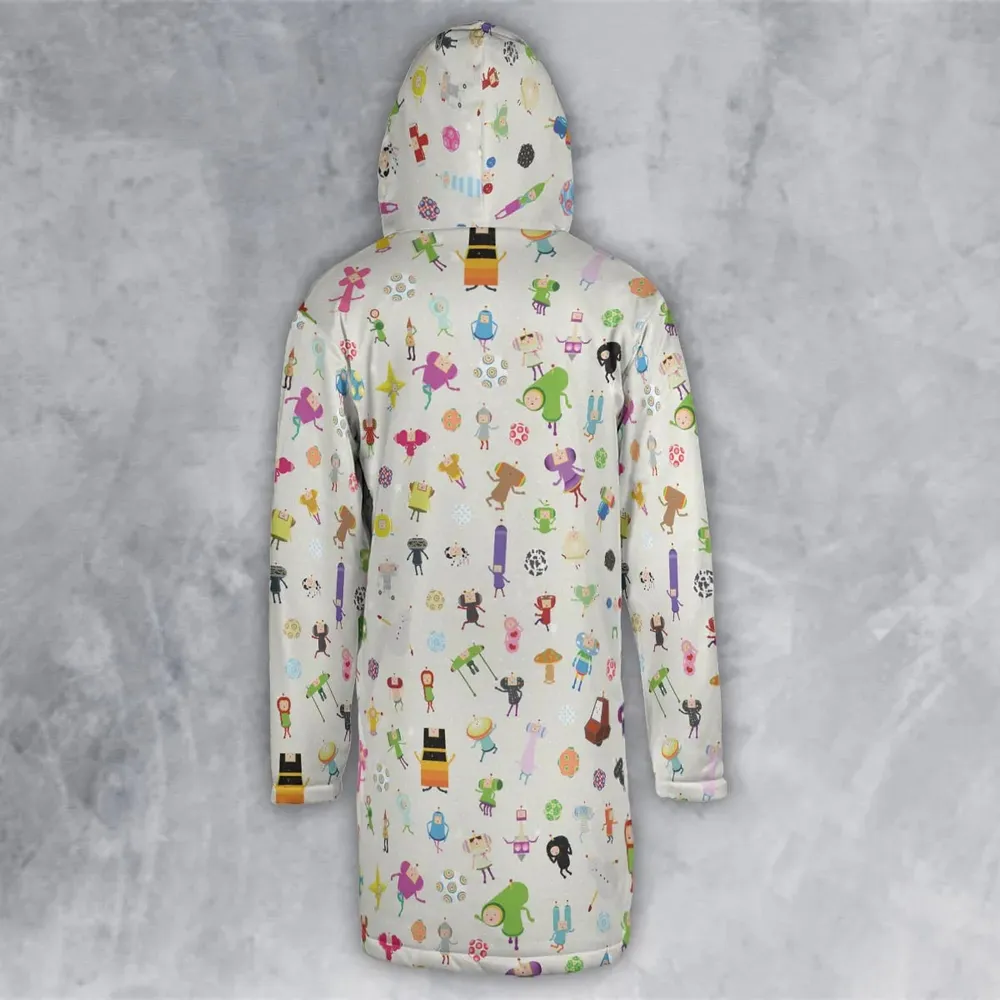 Cute Characters Katamari Hooded Cloak Coat - 3