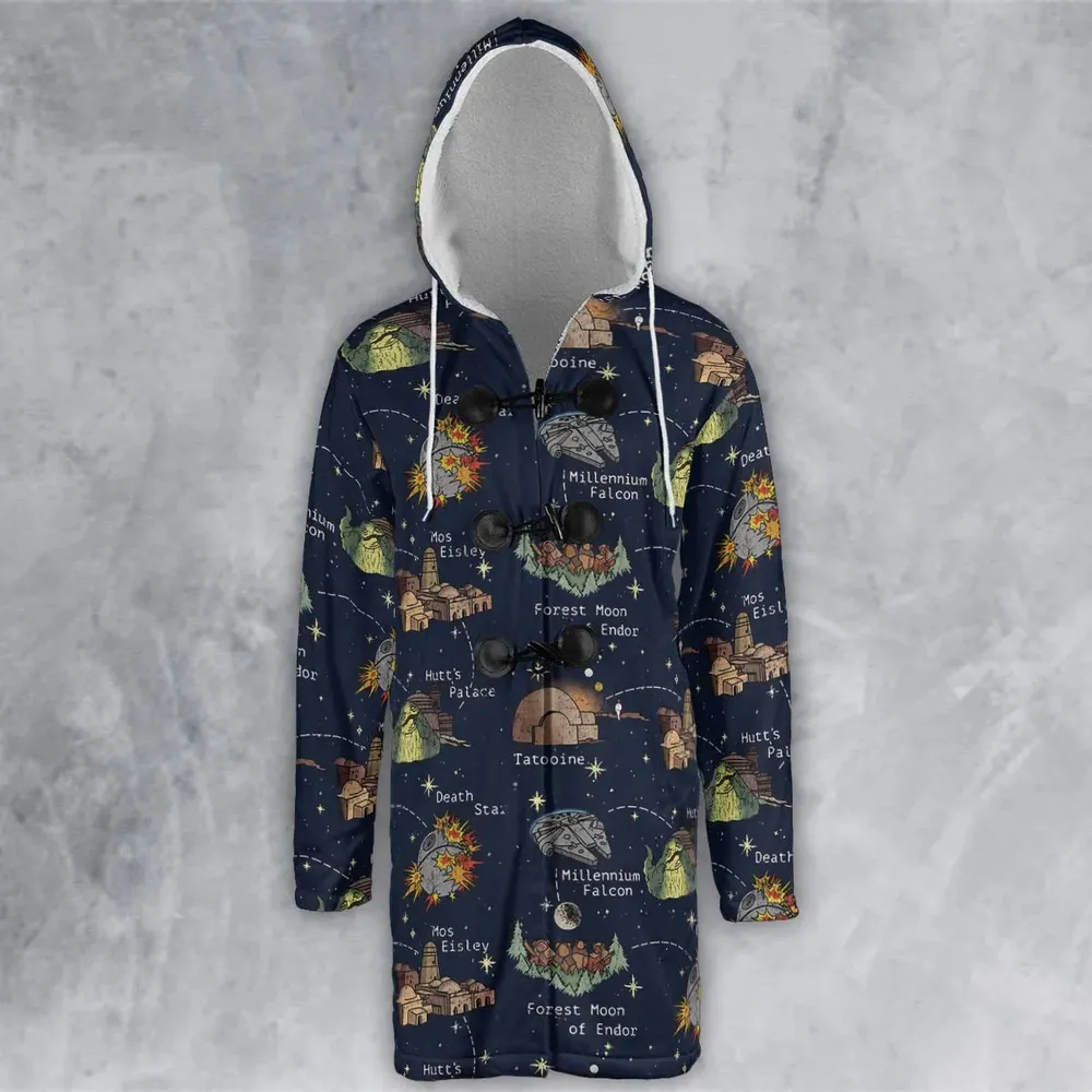Points of Interest Star Wars Hooded Cloak Coat - 2