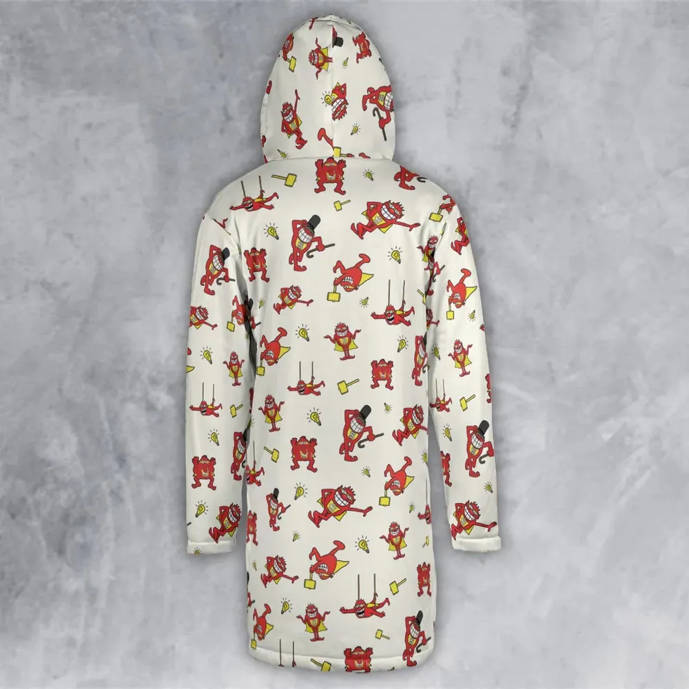Whammies Press Your Luck Hooded Cloak Coat - 3