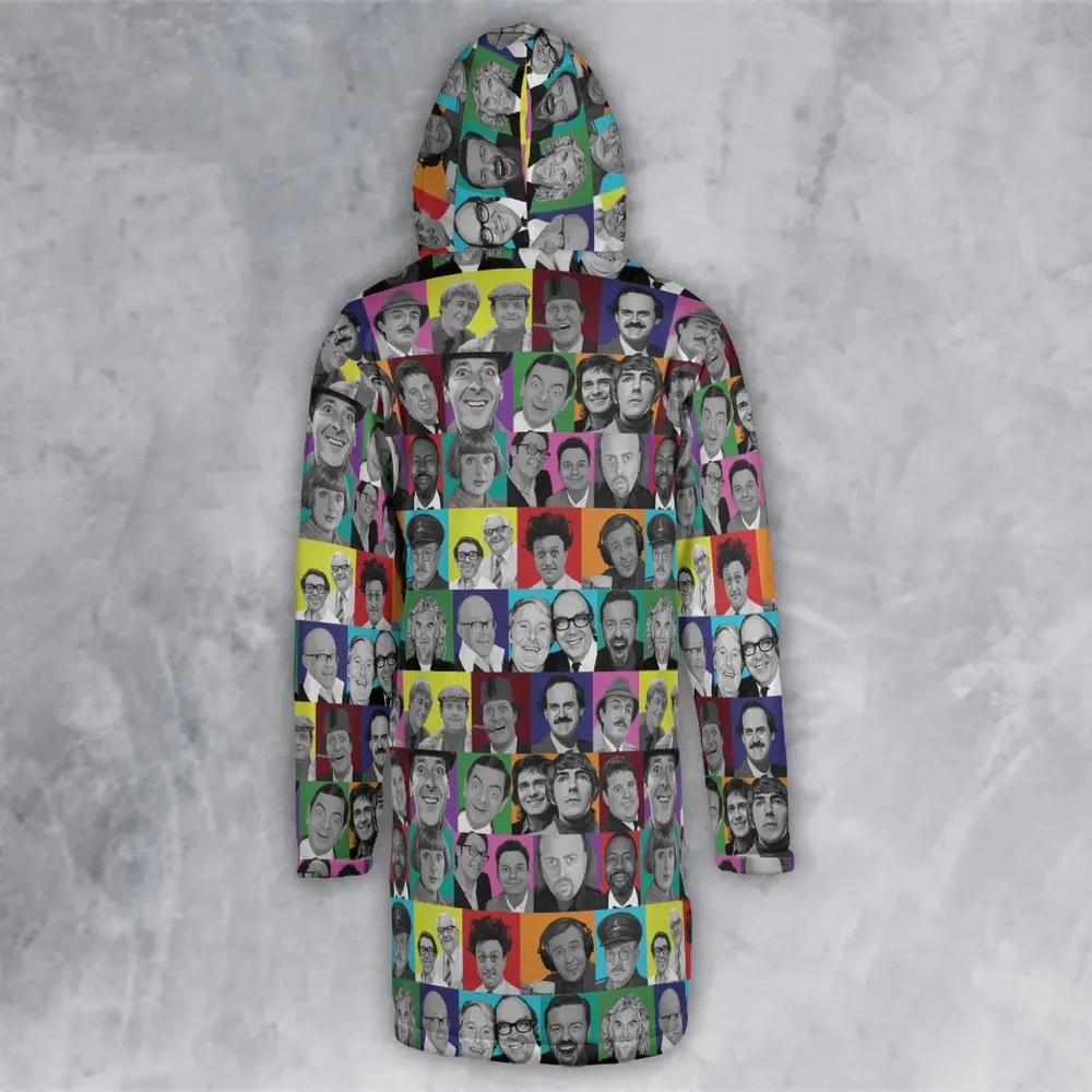 Laughter is the Best Medicine Hooded Cloak Coat - 3
