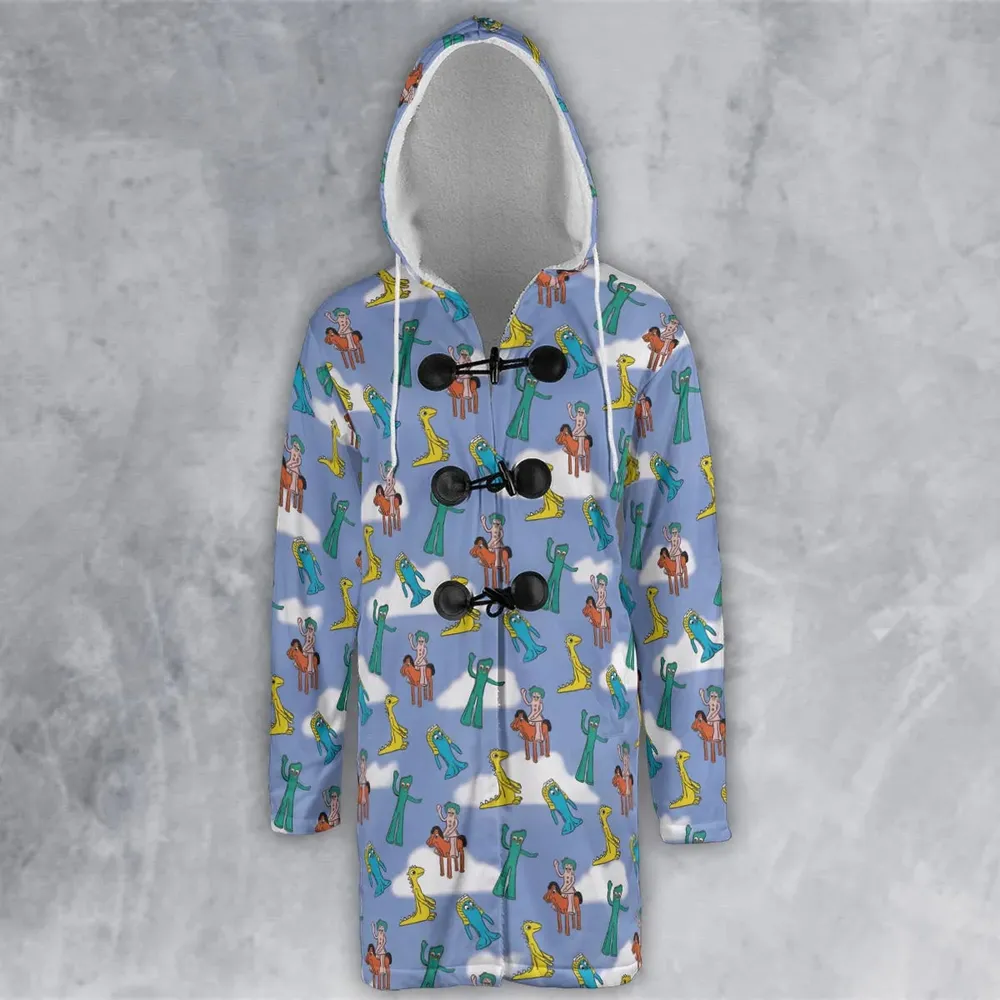 Gumby Characters Hooded Cloak Coat - 2
