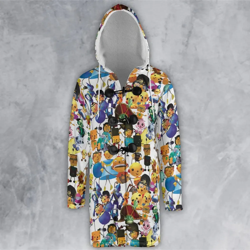 Rolie Polie Olie Seamless Hooded Cloak Coat - 2