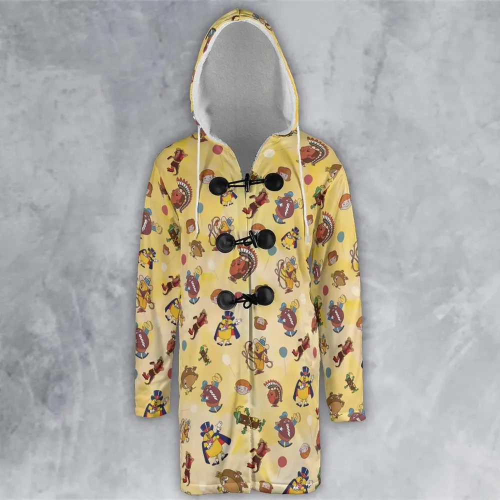 Hostess Gang Mascot Characters Hooded Cloak Coat - 2