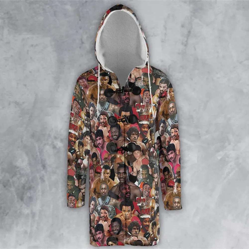 Fight Night Fit Boxing Legends Hooded Cloak Coat - 2