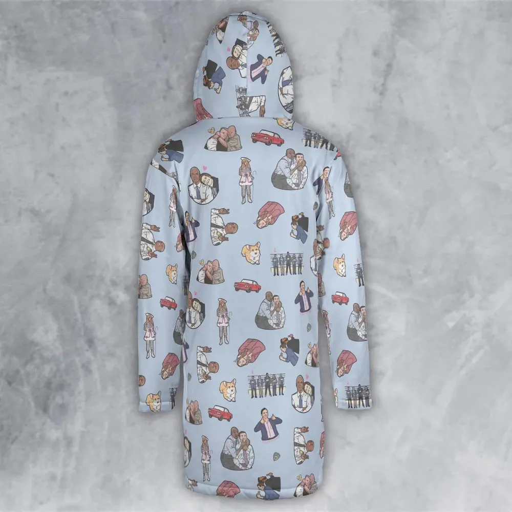 Huge Brooklyn Energy Hooded Cloak Coat - 3