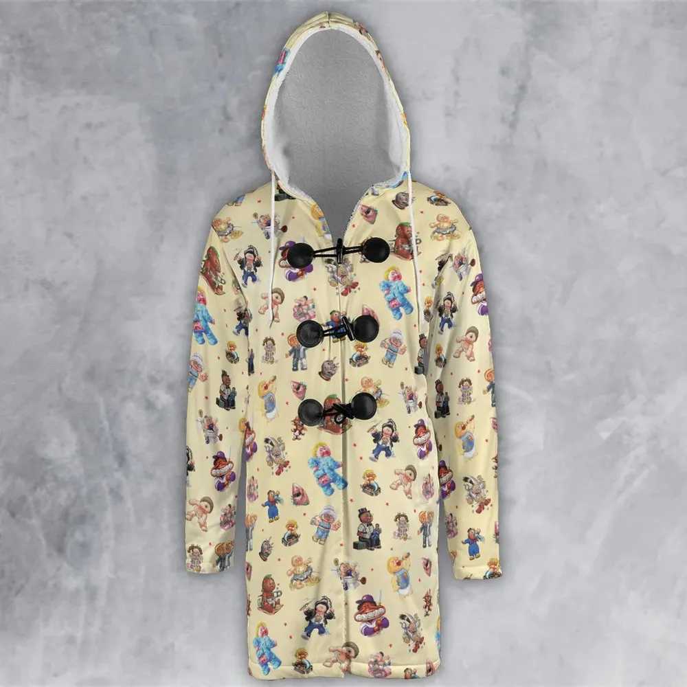 90s Garbage Pail Kids Hooded Cloak Coat - 2
