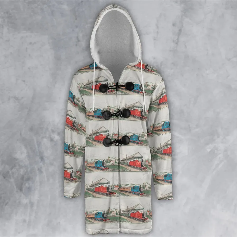 Vintage Thomas & James Hooded Cloak Coat - 2