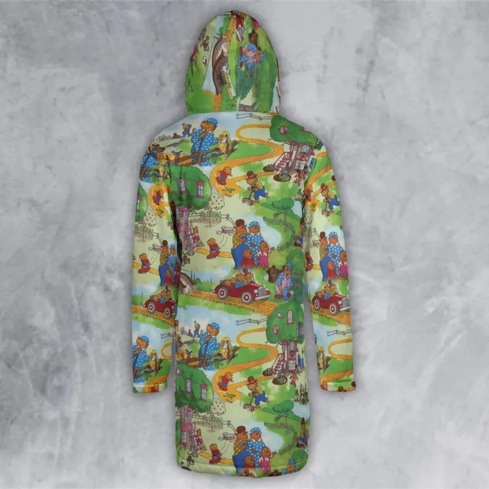 A Big Treehouse Berenstain Bears Hooded Cloak Coat - 3