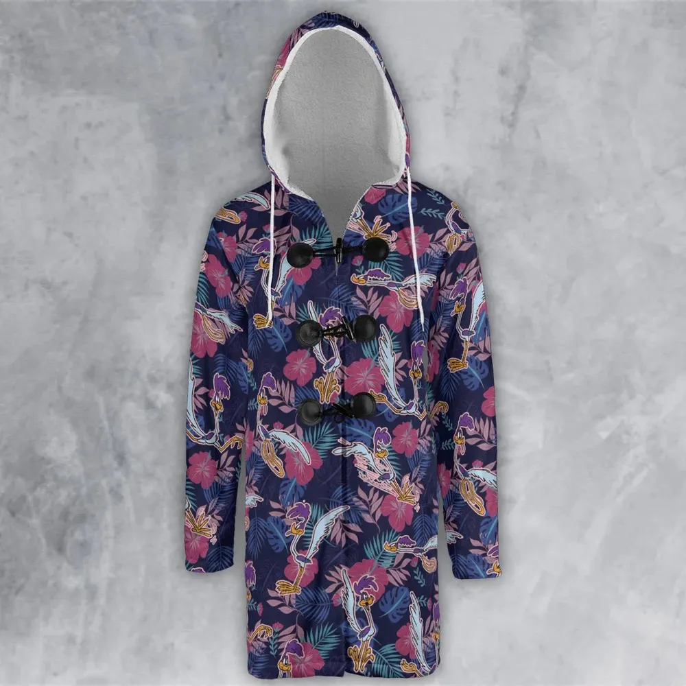 The Road Runner Hooded Cloak Coat - 2
