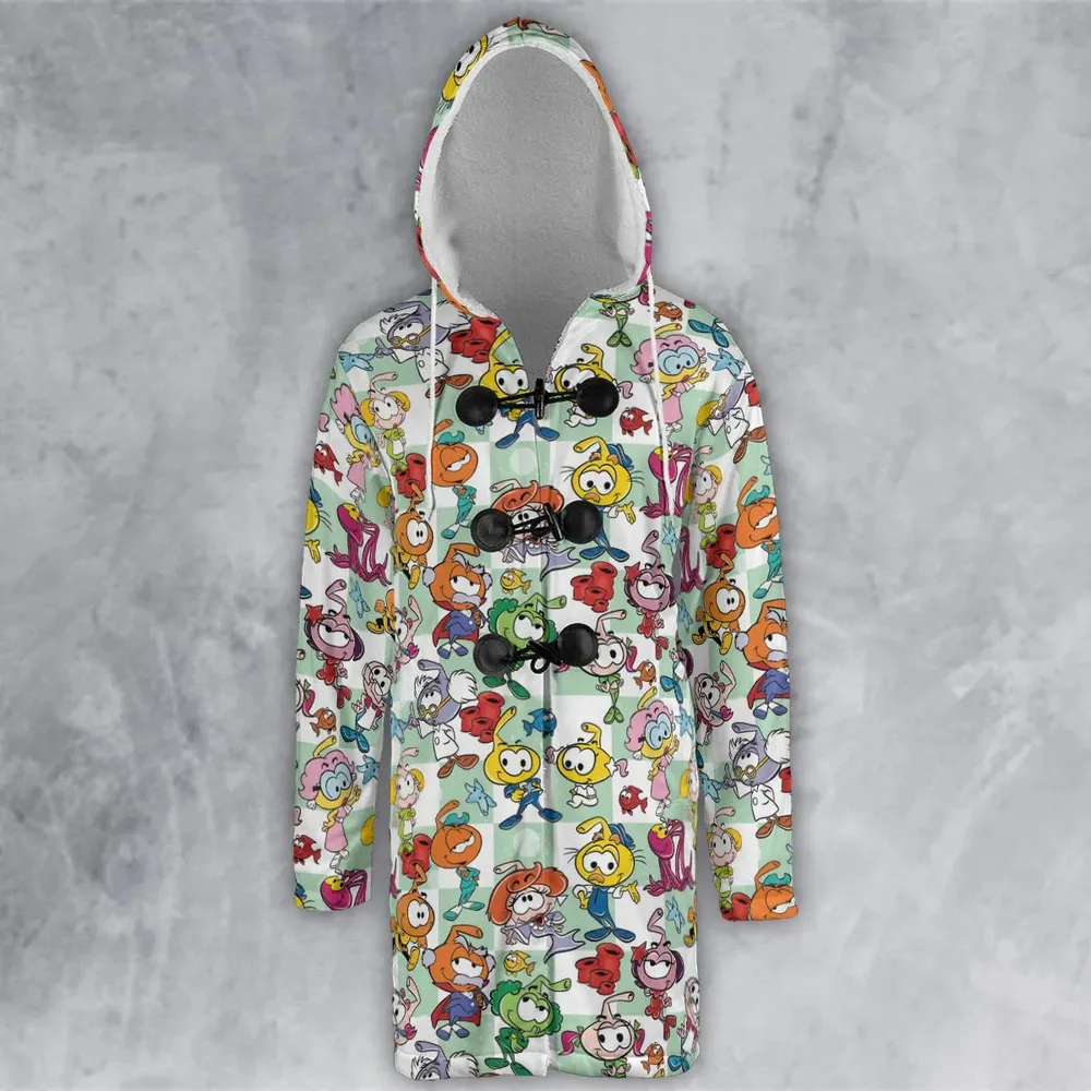 Snork Seamless Hooded Cloak Coat - 2