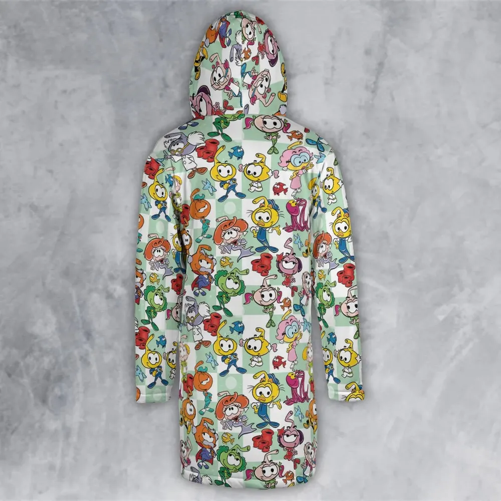 Snork Seamless Hooded Cloak Coat - 3