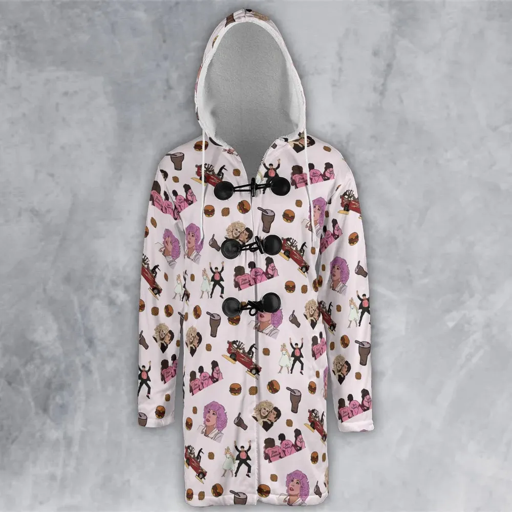 Summer Nights Grease Hooded Cloak Coat - 2