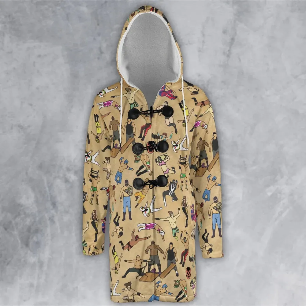 Lucha Undergound Hooded Cloak Coat - 2