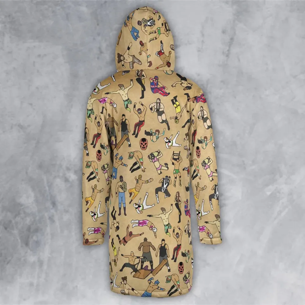 Lucha Undergound Hooded Cloak Coat - 3