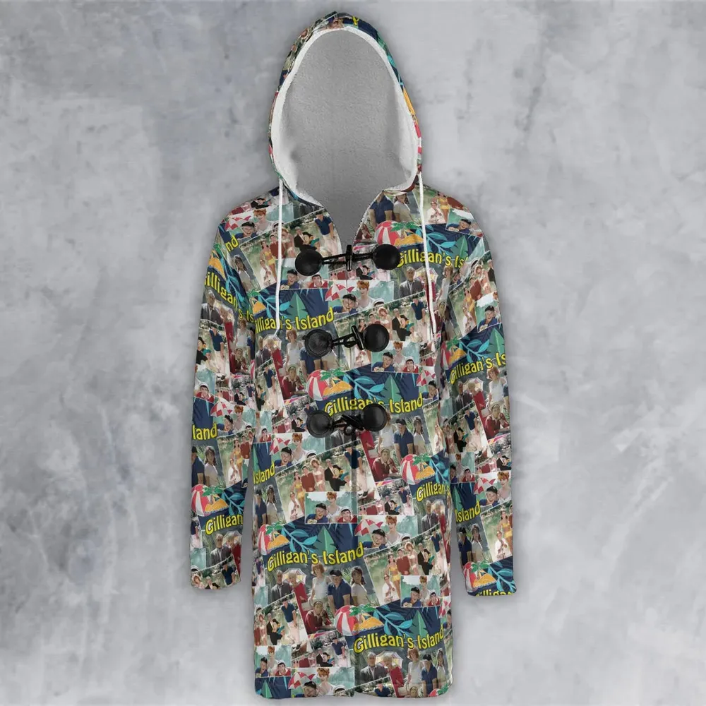 Island Time Gilligan's Island Hooded Cloak Coat - 2