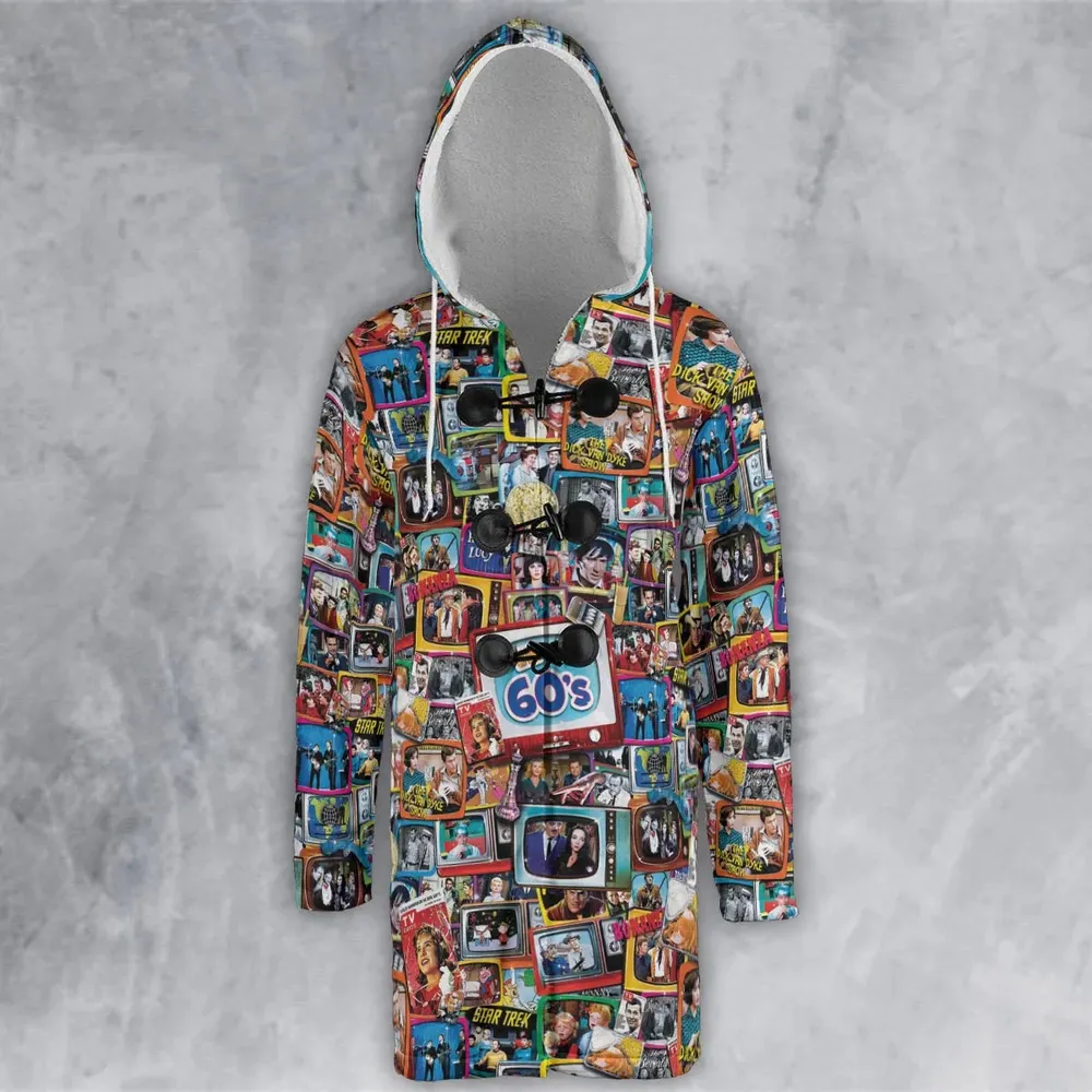 The 60s Classic TV Shows Hooded Cloak Coat - 2