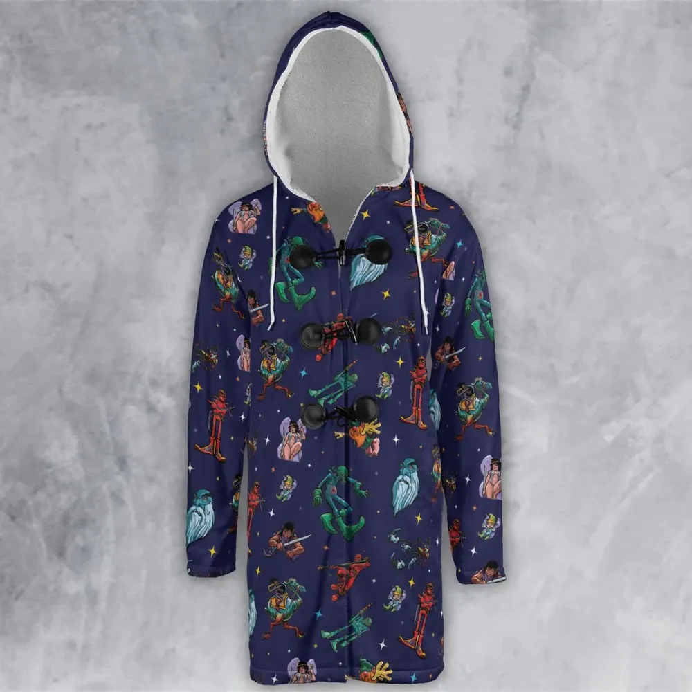 Wizard Characters Hooded Cloak Coat - 2